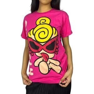 Hysteric Glamour Mini Big Print Pink T-Shirt